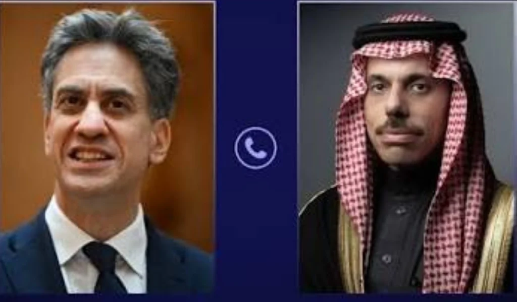 UK reaffirms solidarity with Saudi Arabia during call between foreign ministers