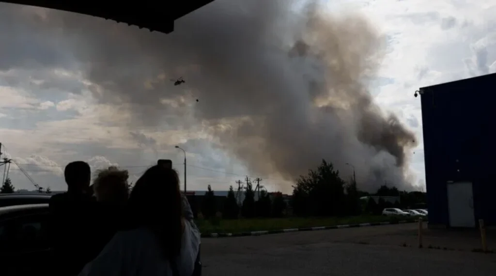 Russia says massive Ukrainian drone attack on Moscow kills two, injures 20