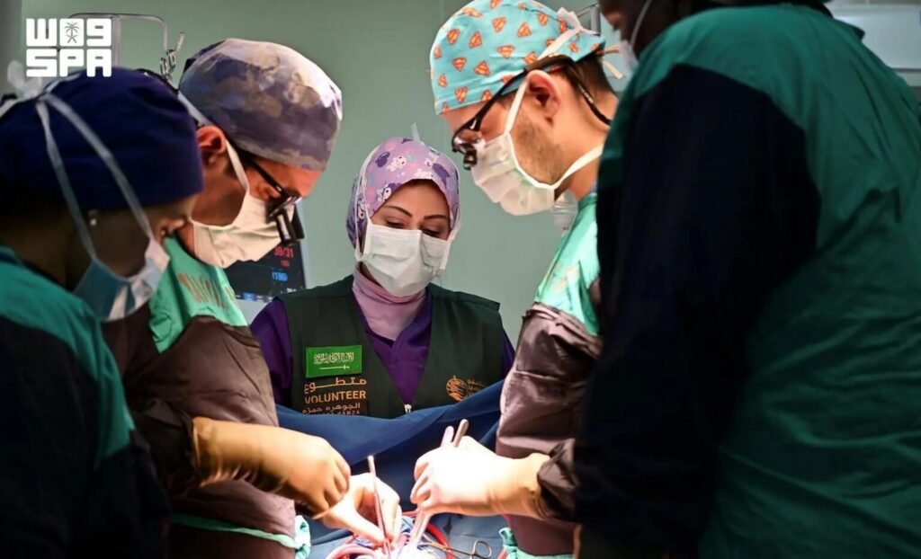 KSrelief Implements Volunteer Open-Heart Surgery Project for Children in Tanzania