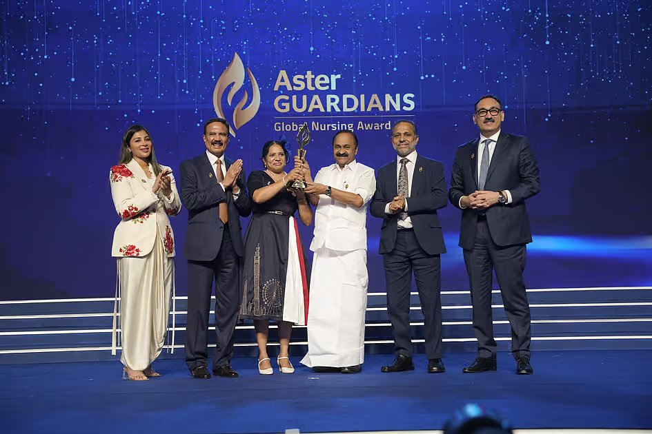 UK-based Indian nurse wins $250,000 Aster Guardians Global Nursing Award
