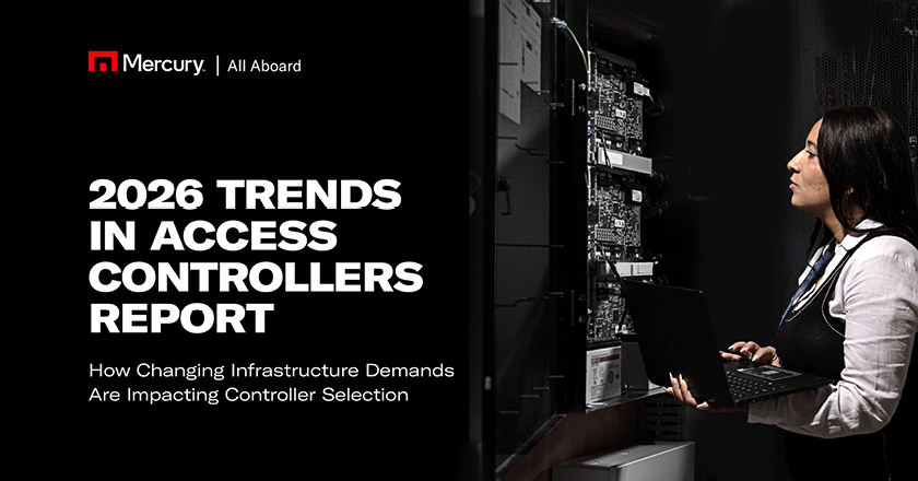 New Mercury research finds a growing cybersecurity gap in physical access control infrastructure