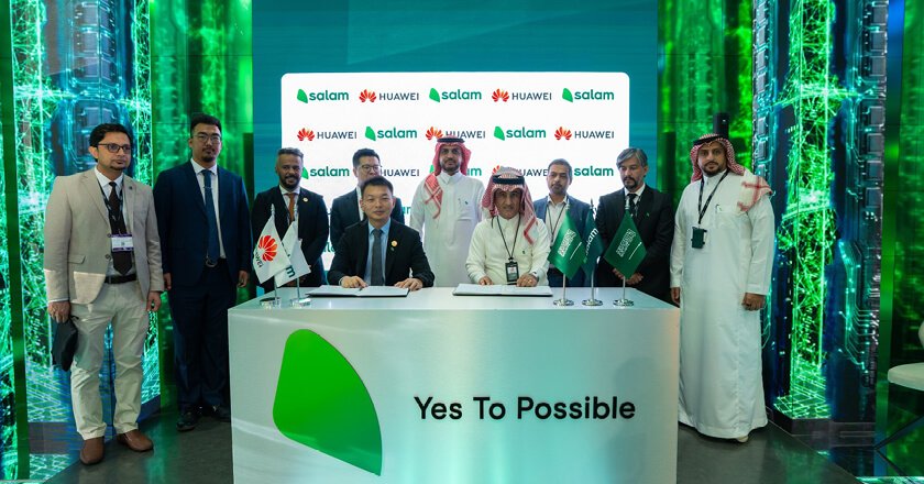 Salam and Huawei sign strategic agreements to advance next-generation networking and quantum-safe security
